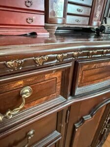 Ornate-Dark-Wood-Dresser-with-Mirror-Deryn-Park-Collection-second-image-1