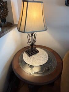 Pottery-Barn-Sabina-Wrought-Iron-Rustic-Scrolls-Table-Lamp-1