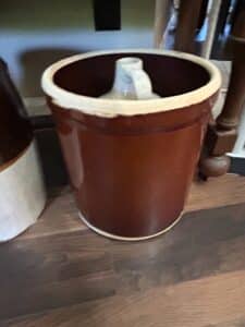Robinson-Ransbottom-Stoneware-Butter-Churn