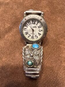 Southwestern-Style-Watch-with-Turquoise-Inlay-Cuff-1
