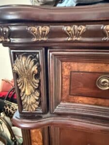 Steve-Silver-Monte-Carlo-Dark-Wood-Dresser-with-Gold-Accents-second-image-1