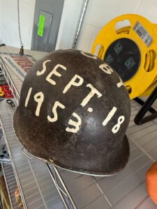 US-Military-Helmet-with-Hand-Painted-Date