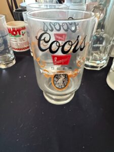 Vintage-Coors-Banquet-Beer-Footed-Glass