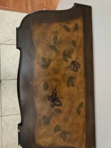Vintage-Hand-Painted-Butterfly-and-Floral-Demi-Lune-Cabinet-fourth-image-1