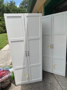 White-Shaker-Style-Wardrobe-or-Armoire-Set-of-