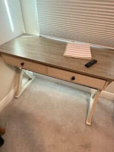 X-Frame-Writing-Desk-with-Drawer