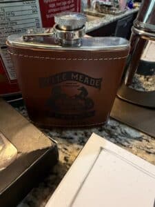 Belle-Meade-Bourbon-Leather-Wrapped-Flask