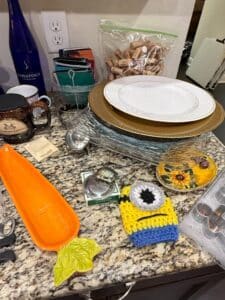 Estate-Sale-Assorted-Kitchenware-and-Collectibles-Lot-Includes-Minions-and-Makers-Mark-Items
