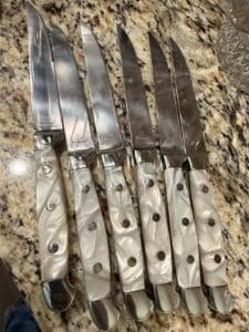 Fortessa-Pearlized-Steak-Knives