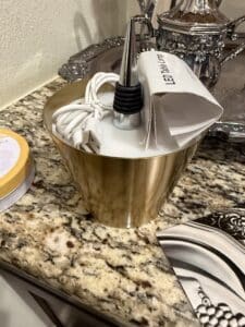 Gold-Tone-Metal-Ice-Bucket