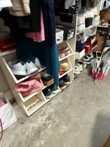 White-Laminate-Slanted-Shoe-Storage-Organizer