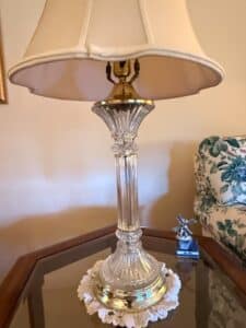 Corinthian-Column-Crystal-Table-Lamp