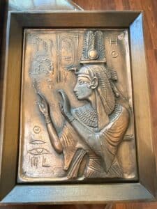 Egyptian-Revival-Nefertiti-Relief-Plaque