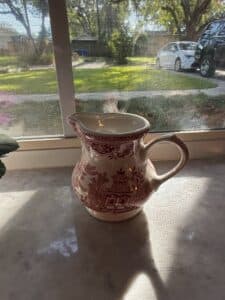 English-Transferware-Red-Willow-Creamer-by-Regal