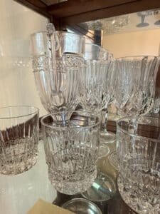 Fostoria-Heritage-Pattern-Crystal-Barware-Set