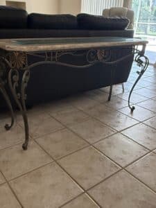 Maitland-Smith-Style-Tessellated-Marble-and-Wrought-Iron-Console-Table