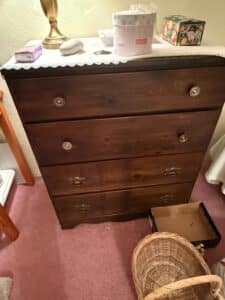 Mid-Century-Modern-Style-Four-Drawer-Chest