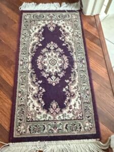 Purple-Oriental-Machine-Made-Accent-Rug