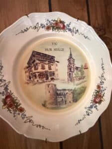 Sarreguemines-Obernai-Commemorative-Souvenir-Plate