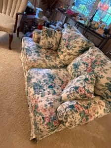 Vintage-Amish-Made-Floral-Chintz-Loveseat