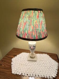 Vintage-Capodimonte-Italian-Porcelain-Floral-Table-Lamp