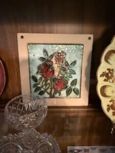 Vintage-Majolica-Rose-Floral-Tile