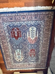 Vintage-Turkish-Hereke-Silk-Rug
