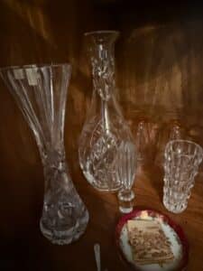 Waterford-Crystal-Decanter-and-Vase-Set