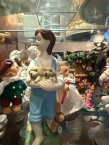 Boy-with-Puppies-Figurine