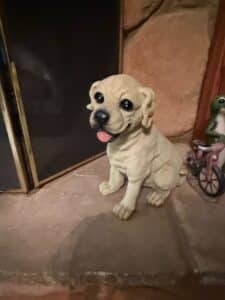 Cast-Resin-Puppy-Figurine