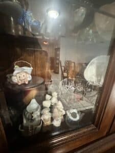 Collection-of-Precious-Moments-Figurines-and-Crystal-Bowl