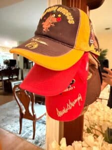 Collection-of-Three-Novelty-and-Political-Baseball-Caps