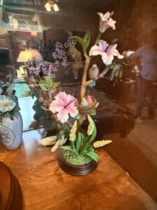 Franklin-Mint-Hummingbird-Sculpture