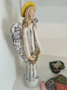 Hand-Crafted-Ceramic-Angel-Figurine