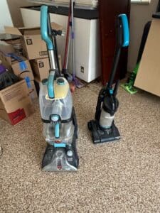 Hoover-PowerScrub-Elite-Carpet-Cleaner-and-Bissell-PowerForce-Vacuum