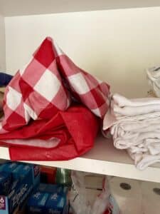 Red-Gingham-Picnic-Tablecloth-and-Quilted-Cover-Set