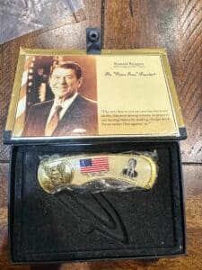 Ronald-Reagan-Commemorative-Folding-Pocket-Knife