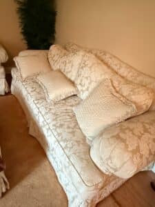 Traditional-Damask-Upholstered-Sofa