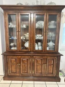 Traditional-Oak-China-Cabinet