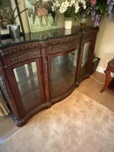 Traditional-Serpentine-Front-Buffet-with-Marble-Top