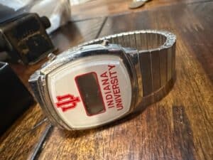 Vintage-Indiana-University-Digital-Watch
