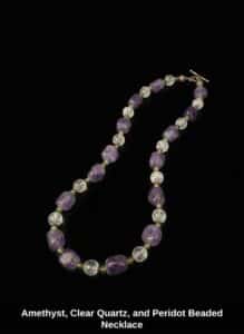 Amethyst-Clear-Quartz-and-Peridot-Beaded-Necklace-1