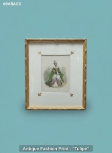 Antique-Fashion-Print-Tulipe-second-image