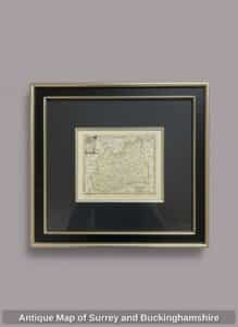 Antique-Map-of-Surrey-and-Buckinghamshire