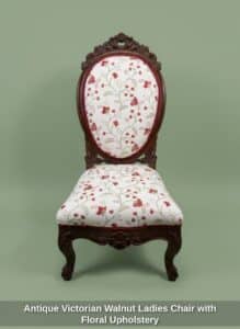 Antique-Victorian-Walnut-Ladies-Chair-with-Floral-Upholstery