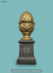 Artichoke-Finial-on-Pedestal-second-image
