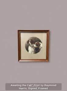 Awaiting-the-Call-Print-by-Raymond-Harris-Signed-Framed