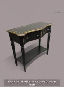 Black-and-Gold-Louis-XV-Style-Console-Table