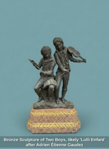 Bronze-Sculpture-of-Two-Boys-likely-Lulli-Enfant-after-Adrien-tienne-Gaudez-second-image