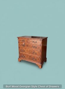 Burl-Wood-Georgian-Style-Chest-of-Drawers-second-image